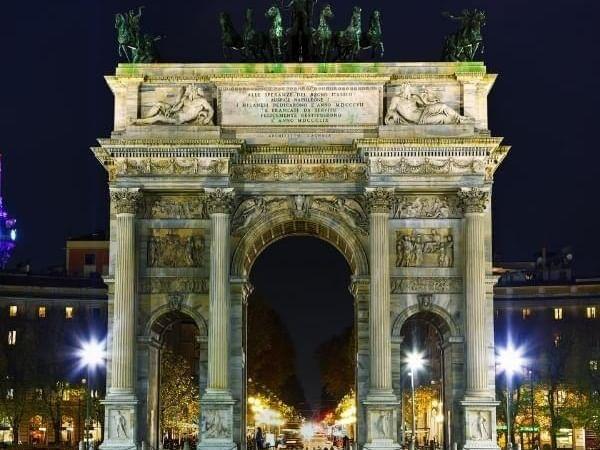 Arco della Pace in Milan and METAVERSE