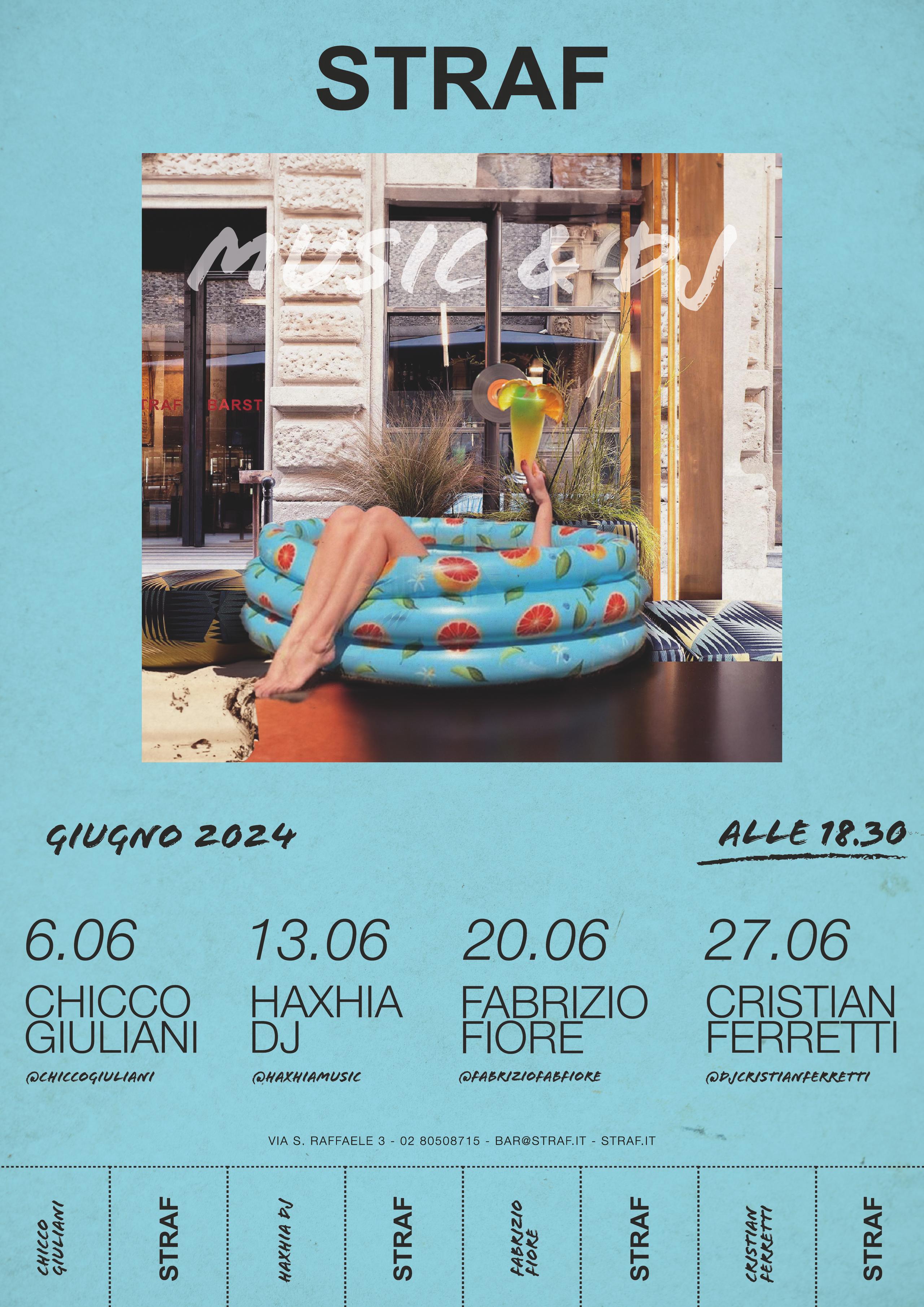 DJ SET Calendar - JUNE 2024